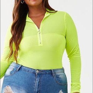 ⚠️F21 ⚠️Neon body suit